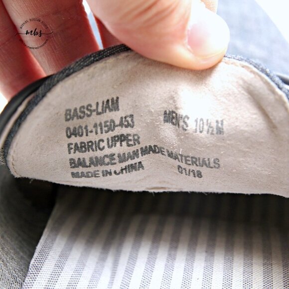 G.H. Bass & Co. Liam Denim Lace Up Derby Shoes‎ main image 7